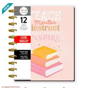 Happy Planner: Teacher Addition 2022-2023